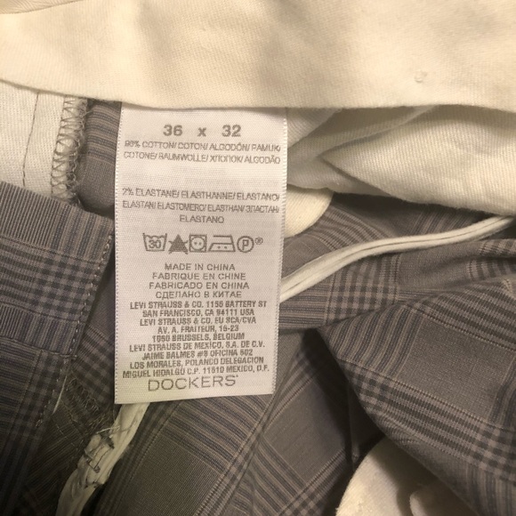 Dockers D2 Plaid Chinos - Picture 5 of 5